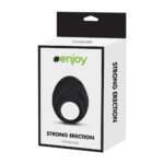 anello fallico vibrante in silicone elastico con motore ricaricabile usb e superficie soft touch per erezione duratura di coppia Strong Erection Glide inquadratura ambientata nella stanza