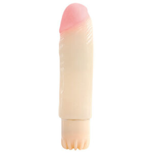 vibratore anale compatto in pvc jelly rosa con base di sicurezza e regolatore di intensita a batteria stilo Seaquake Intense Feel calzata classica