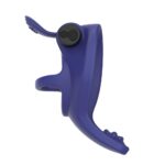 anello fallico vibrante in silicone per coppia con estensione flessibile per la stimolazione del clitoride e dieci funzioni ricaricabile usb Gladiator Kinetic Aura dettaglio diametro interno