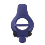 anello fallico vibrante in silicone per coppia con estensione flessibile per la stimolazione del clitoride e dieci funzioni ricaricabile usb Gladiator Kinetic Aura macro porosità strutturale zero
