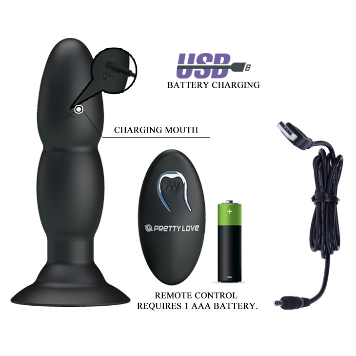 kit di vibratori per stimolazione anale e prostatica in silicone nero con quattro dispositivi inclusi anello fallico e mini bullet Master Hunter Loop test lavaggio e sanificazione condotti