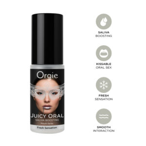 spray sensoriale per sesso orale edibile trasparente agli agrumi rinfrescante con mentolo e xilitolo Citrus Hydra Spray calzata classica