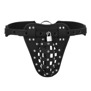 Steel Grid Thong